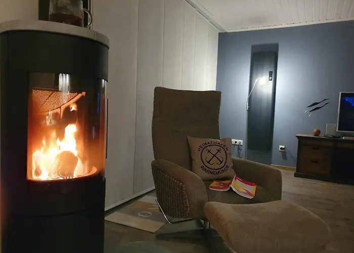 بيت للعطل Kliff-haeuschen روستوك